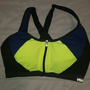 Victoria's Secret zip front sports bra